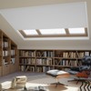 MYshade Custom Cordless Skylight Shades,100% Blackout Cellular Honeycomb Blinds for