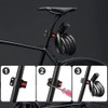 Electronic Cable Lock eLinkSmart Bicycle Lock Fingerprint with Fingerprint /