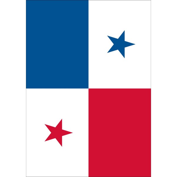 Toland Home Garden 1110689 Flag of Panama 12.5 x 18 Inch Decorative, Garden 12.5" x 18"