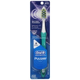 Oral-B Pro-Health Pulsar Battery Powered Toothbrush, Soft, Colors May Vary, 1 Count