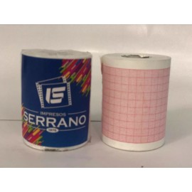 Impresos Serrano 20 Rollos Papel Para Electrocardiograma 62mm X 30 Mts