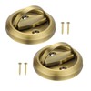 PATIKIL Recessed Door Handles, 2 Pcs Round Flush Pulls Stainless