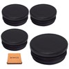 SKIR'CO (4 pcs) Round Tube Inserts 50 mm, Fence Post