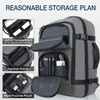 Dinictis Travel Backpack Carry on Flight Approved, Backpack Suitcase for