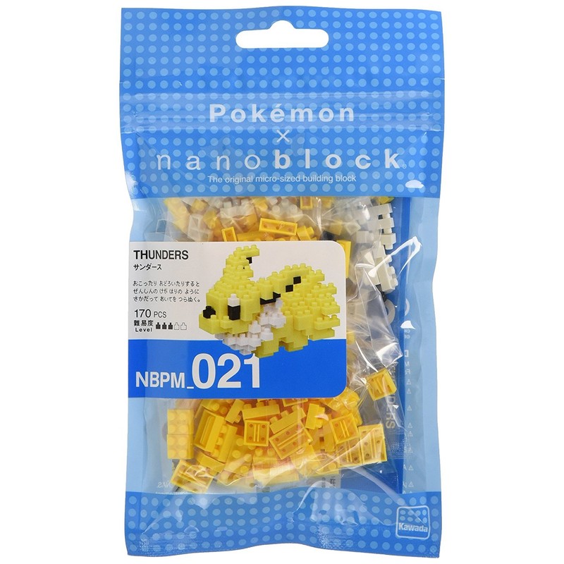 nanoblock - Pokémon - Jolteon, Pokémon Series Building Kit