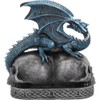 Nemesis Now Blue Dragon and Skulls Year Keeper Gothic Calendar