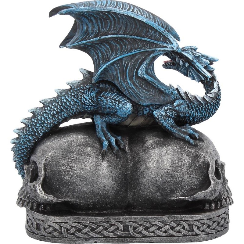 Nemesis Now Blue Dragon and Skulls Year Keeper Gothic Calendar