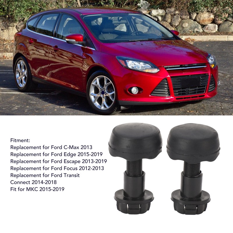 1pair Engine Hood Stop Cushion CV6Z16758A Replacement for Ford C‑Max