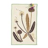 Kusunobashi Crest Weave [moritaMiW] Pocket Handkerchief, Wayside Fujin-san Green [A-68093-86-BG]