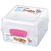 Sistema To Go Collection Lunch Cube Compact Food Storage Container,