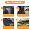 LEYURISE Zero Turn Spring Lawn Mower 54 Inch Deck Extension