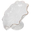 Alipis Ceramic Soap Dish with Drainage, White Soap Holder for