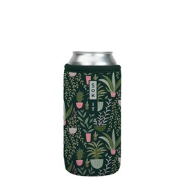 Sok It Can Sok Sleeve for Beer & Soda Insulated Neoprene Cover (Green Living, 16oz Can Sleeve)
