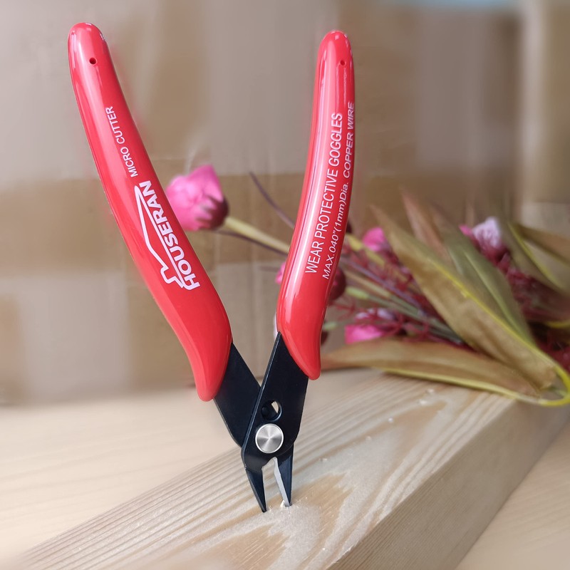 HOUSERAN 170 Wire Cutters, Small Wire Cutters, 5 PACK, 5