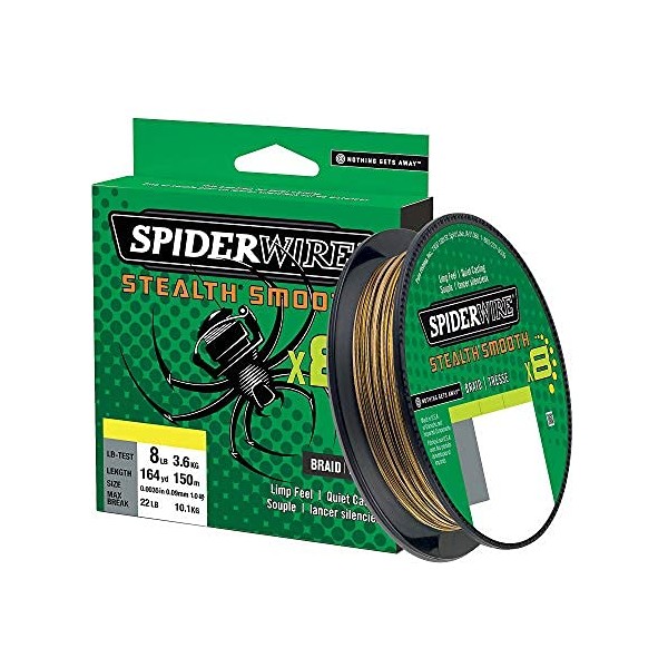 Spiderwire Stealth Smooth8 0.07 mm 150 m 6.0 K CAMO