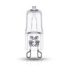 Fulighture G9 Halogen Bulbs, Clear Capsule Halogen Lamps Dimmable, 25W,