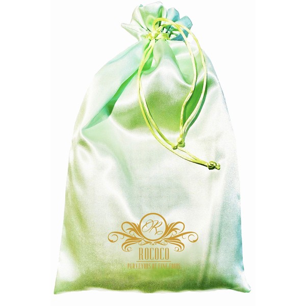 1 lb. (16 oz.) Jamaica Blue Mountain Green Coffee Beans | 100% Certified | Unroasted Beans, Light Green Satin Bag | Makes a Great for Any Occasion ~ Send One to Your Favorite Coffee Connoisseur!