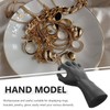 DEARMAMY 3pcs Glove Model Show Rack Hand Mannequin for Display