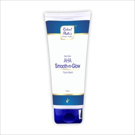 Rahul Phate's Research Products AHA Smooth-N-Glow Face Wash for Glowing Bright Smooth & Clear Skin | Removes Dead Skin Cells | Tan Removal | For All Skin Types | 100ml