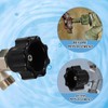 BOXOB 630-7965 Wall Hydrant Handle Kit, Compatible with Prier Mansfield