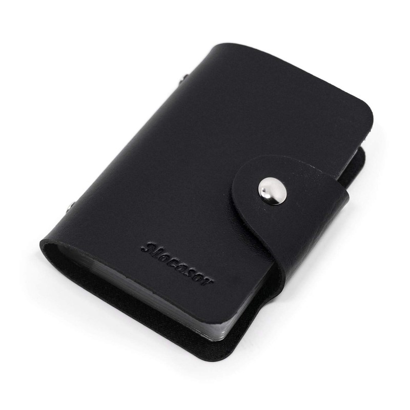 Mocasor Soft Leather Credit Card Holder for Men & Women