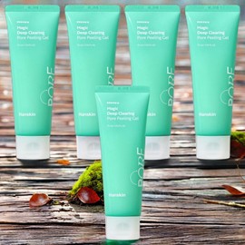 Hanskin Skin fatigue recovery, skin elasticity, skin irritation relief, magic deep clearing pore peeling gel, 5 pieces 75ml / 한스킨 피부피로회복 피부탄력 피부자극완화 매직 딥 클리어링 모공 필링 젤 5개 75ml