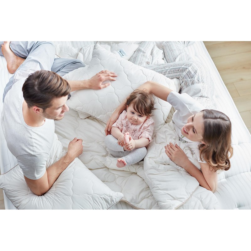 Yatas Bedding Wool Comforter, Durable, Machine Washable Quilt, 100% Natural