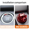 XINLIYA Car Push to Start Button Cover, Bully Dog Car