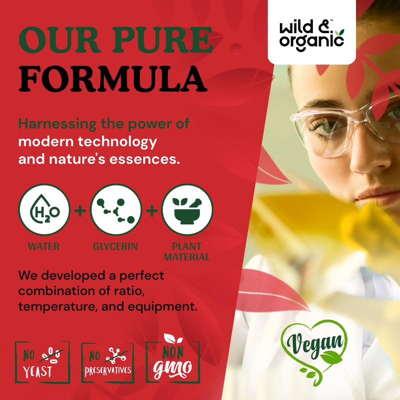 Wild & Organic Beet Root Extract Drops - 8000 mg