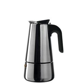 LEONARDO HOME 018772 Cafè Per Me Espresso Maker 0.3 L 18/8 Stainless Steel