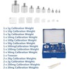 Calibration Weights Set, 17 Pieces, 10 mg-100 g, Calibration Weights