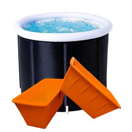 SubZero Stamina XL Ice Block Molds - Unleash Ultimate Chilling Power, 16lbs of Ice, Extra Large, Premium Silicone Molds, Large Big Ice Cube Molds for Ice Baths, Ice Soaks, Ice Tray, Coolers