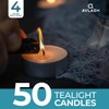Avlash ® Pack of 50-4 Hour Burning Time Unscented Tea
