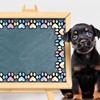 Whaline 65.6ft Dog Paw Bulletin Board Border Holographic Cute Pet