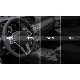 Diablo SOL-X - Carbon - 2 Ply Window Tint Professional Dark Charcoal 35% VLT 24 in. x 100 ft. DIY, Self Adhesive Tint Film Roll for Car Windows