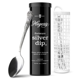 W. J. Hagerty, Black Hagerty 17245 Flatware Silver Dip, fl.Oz, 16.9 Fl Oz (Pack of 1), 16