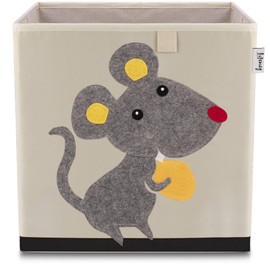 Lifeney Children's Storage Box I Practical Storage Box for Any Nursery I Kids Play Box Cute Toy Box I Basket for Storage of Kids Toys