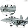 NUOTIE 1/100 F/A-18 Super Hornet Fighter Aircraft Model Fighter U.S.