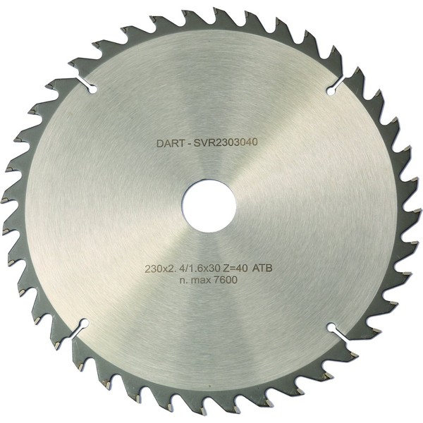 DART SVR2163040 Circular Saw Blades, Silver