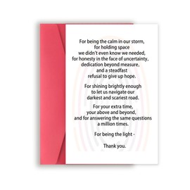 Missonemi Cute Medical Thank You Card Gifts for Doctor Nurse, Nurse Appreciation Gifts for Women, Medical Staff Appreciate Cards