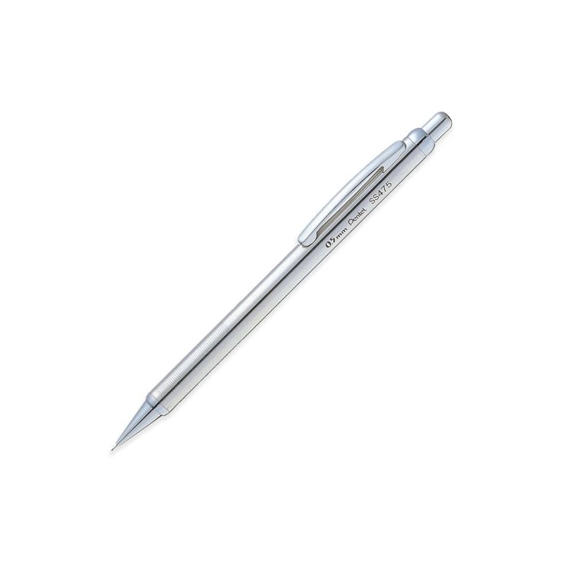 Pentel Sterling Executive Mechanical Pencil - Stainless Steel Barrel -