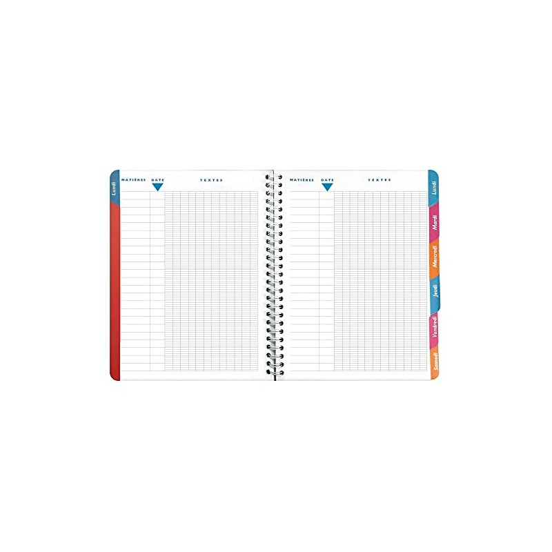Exacompta - 9991075E – Jurassic texts book – Laminated cover
