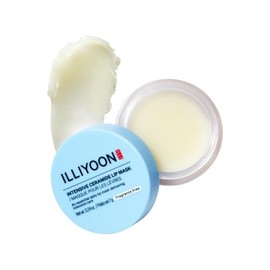 ILLIYOON Intensive Ceramide Lip Mask | 10,000ppm Ceramide for Barrier Repair & Deep Hydration, Non-sticky Vegan Formula, Overnight lip Mask & All-Day Balm, Fragrance-Free, Korean skincare, 0.24 fl.oz