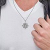 DOTBJ St Benedict Cross Medal Necklace, San Benito Cruz Medalla