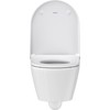Duravit 0021690000 D-Neo Round Closed-Front Toilet Seat with Soft Close