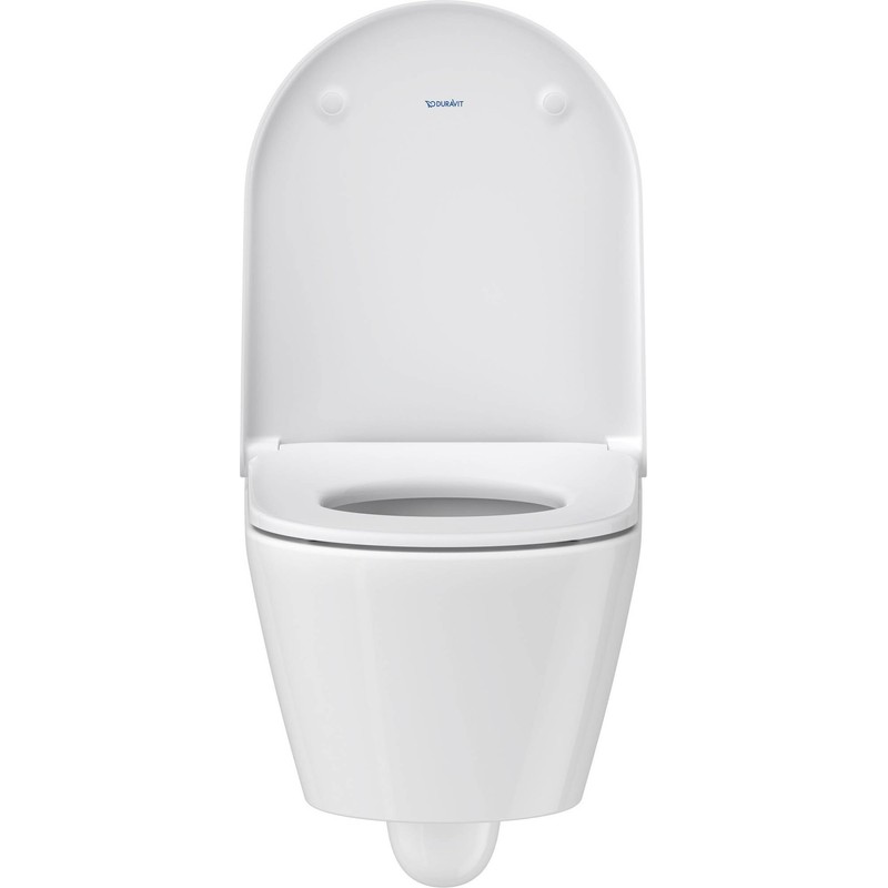Duravit 0021690000 D-Neo Round Closed-Front Toilet Seat with Soft Close