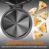 Baker's Friend Electric Quesadilla Maker with Extra Stuffing Design, 9.5