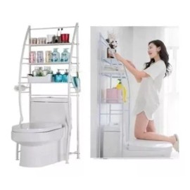 Eco R. Mueble Rack Estante Organizador Baño Wc Sanitario Taza
