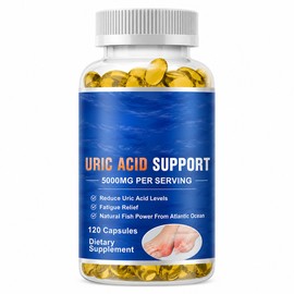 Natural Uric Acid Support Capsules, with Anserine, Milk Thistle & Dandelion