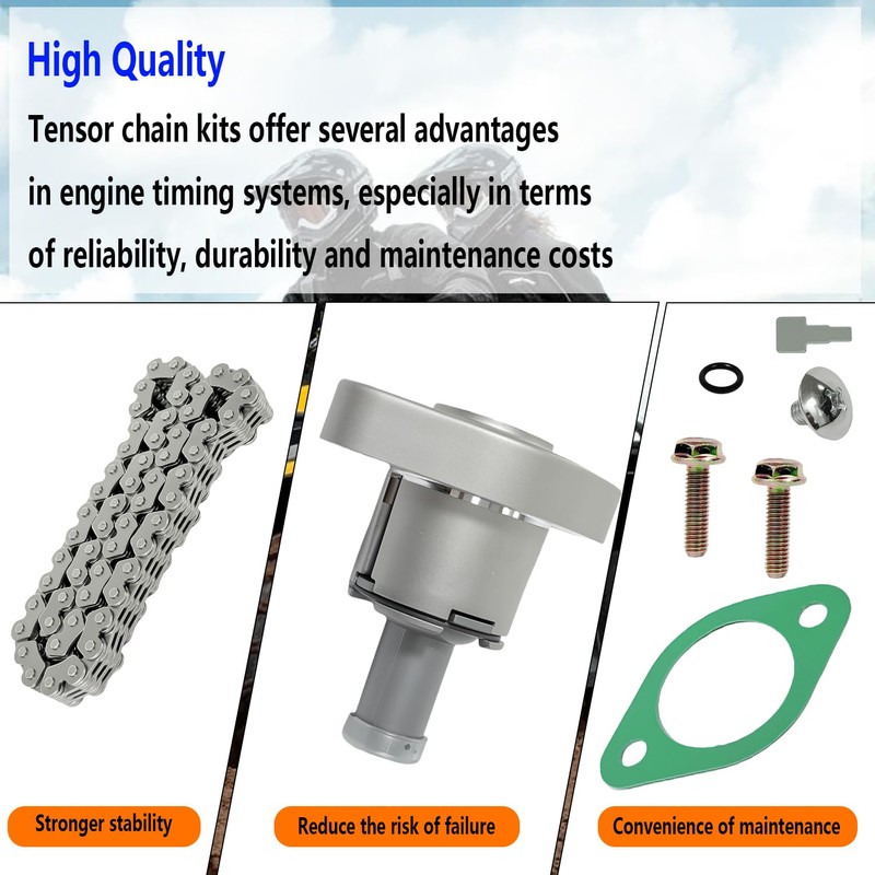 Timing Cam Chain Tensioner Kit Compatible with Replace Part #